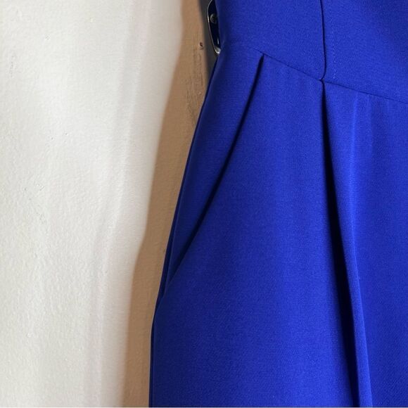 Adelyn Rae strapless jumpsuit in cobalt color beautiful color - Picture 8 of 12